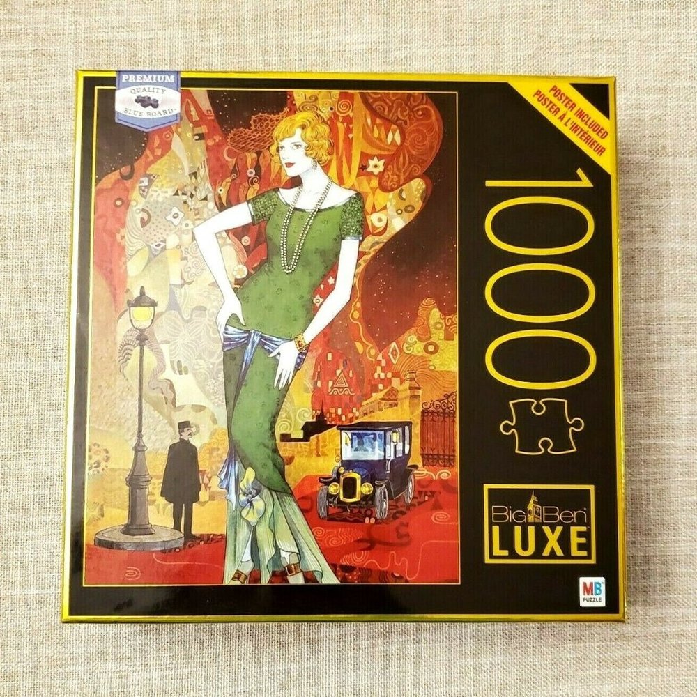 Helena Lam "An Evening on the Town" 1000 PC Jigsaw Puzzle Complete No Poster